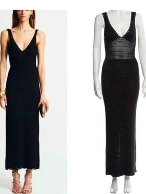 Torn By Ronny Kobo Dresses | New Torn By Ronny Kobo Madi Crochet Open-Back Black Maxi Dress Evening Beach | Color: Black | Size: L | Stephmoj's Closet Torn By Ronny Kobo Dresses | New Torn By Ronny Kobo Madi Crochet Open-Back Black Maxi Dress Evening Beach | Color: Black | Size: L | Stephmoj's Closet